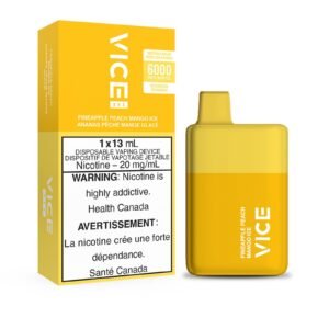 Pineapple Peach Mango Ice Vice Box Disposable Vape