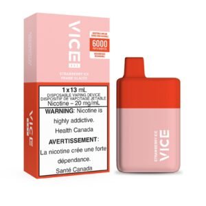 Strawberry Ice Vice Box Disposable Vape